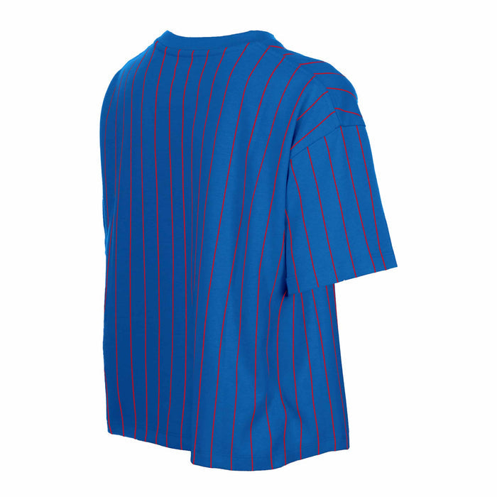 Chicago Cubs New Era Women's Royal Bullseye Boxy Short Sleeve T Shirt