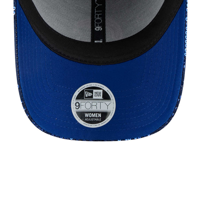 Chicago Cubs New Era Women's Walking Bear Sequin 9FORTY M Crown Adjustable Cap