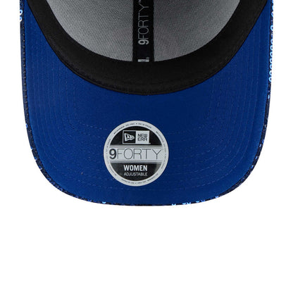 Chicago Cubs New Era Women's Walking Bear Sequin 9FORTY M Crown Adjustable Cap