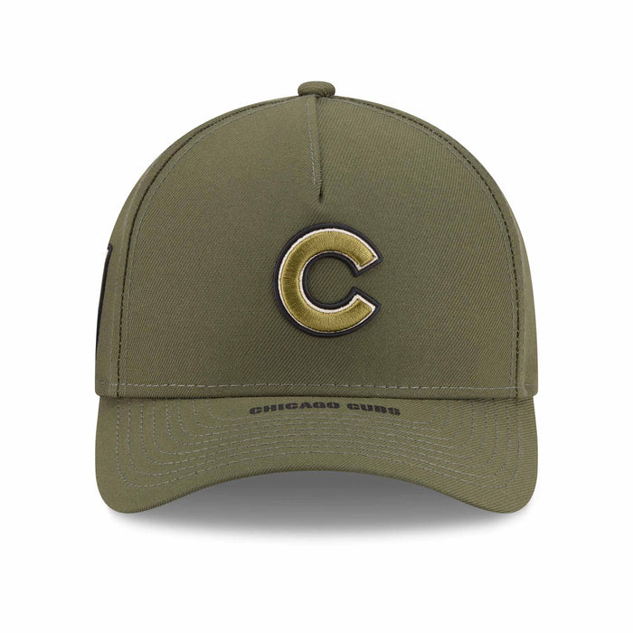 Chicago Cubs New Era Youth 2026 Armed Forces Day 9FORTY Mid Crown Adjustable Cap