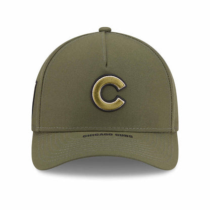 Chicago Cubs New Era Youth 2026 Armed Forces Day 9FORTY Mid Crown Adjustable Cap