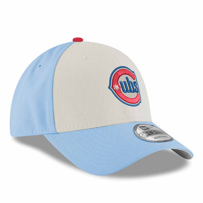 Chicago Cubs New Era Youth Blues Alternate Chrome Sky 9FORTY Adjustable Cap