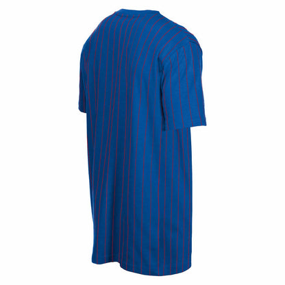 Chicago Cubs New Era Youth Girls Royal Bullseye Boxy Short Sleeve T Shirt