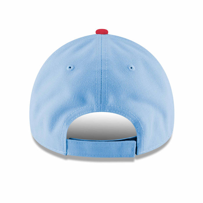 Chicago Cubs New Era Youth Rock Bear Chrome Sky 9FORTY Adjustable Cap