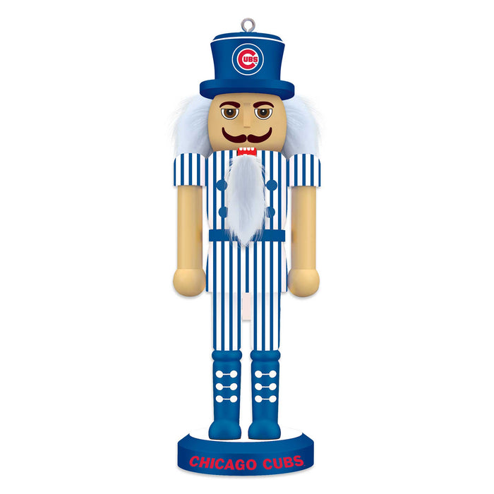 Chicago Cubs Nutcracker Christmas Ornament