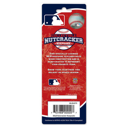 Chicago Cubs Nutcracker Christmas Ornament