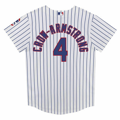 Chicago Cubs Nike Pete Crow-Armstrong Preschool Home Home Run Jersey
