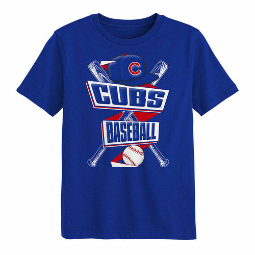 Chicago Cubs Pre-School Bat Boy Short Sleeve T Shirt