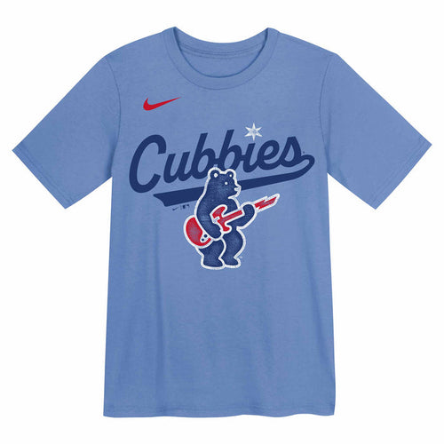 Chicago Cubs Nike PreSchool Electric Bear Cubbies T Shirt