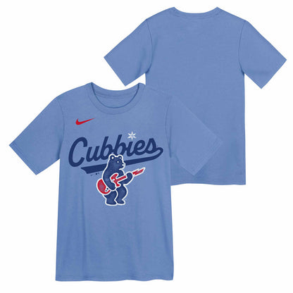 Chicago Cubs Nike PreSchool Electric Bear Cubbies T Shirt