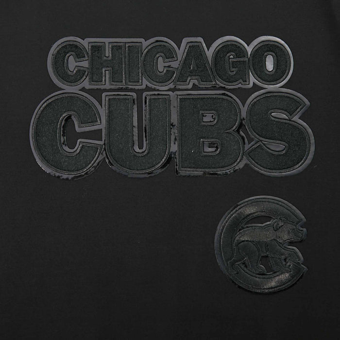Chicago Cubs Pro Standard Triple Black Heavyweight Jersey T Shirt