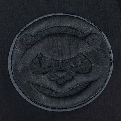 Chicago Cubs Pro Standard Triple Black Hooded Sweatshirt