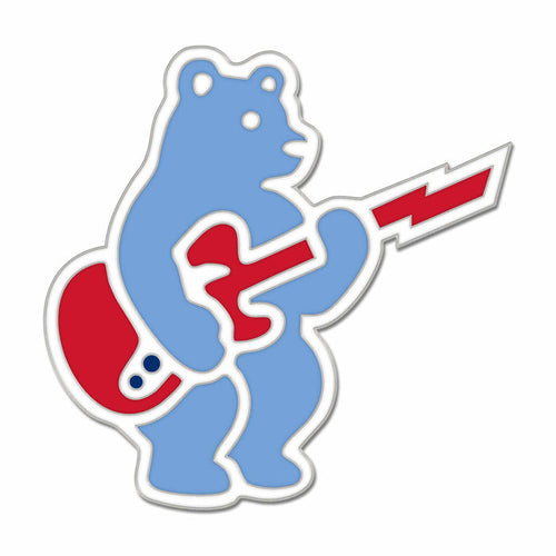 Chicago Cubs Rock Bear Lapel Pin