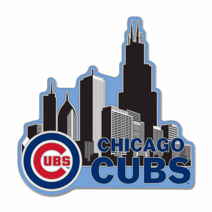 Chicago Cubs Skyline Lapel Pin