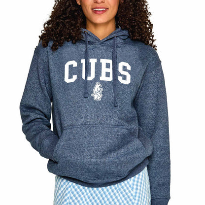 Chicago Cubs Soft As A Grape Women's Nantucket Hooded Sweatshirt