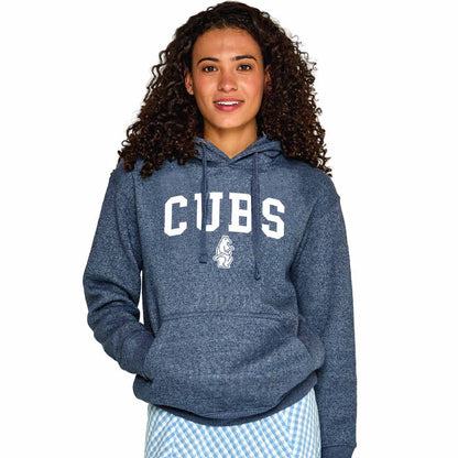 Chicago Cubs Soft As A Grape Women's Nantucket Hooded Sweatshirt