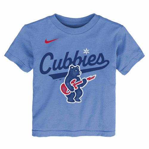 Chicago Cubs Nike Toddler Electric Bear Cubbies T Shirt