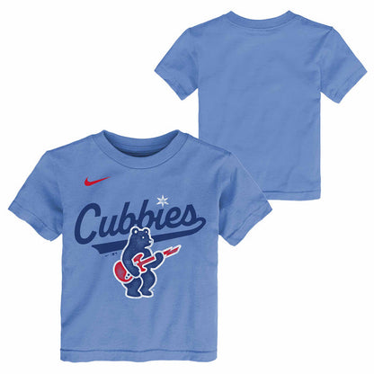 Chicago Cubs Nike Toddler Electric Bear Cubbies T Shirt