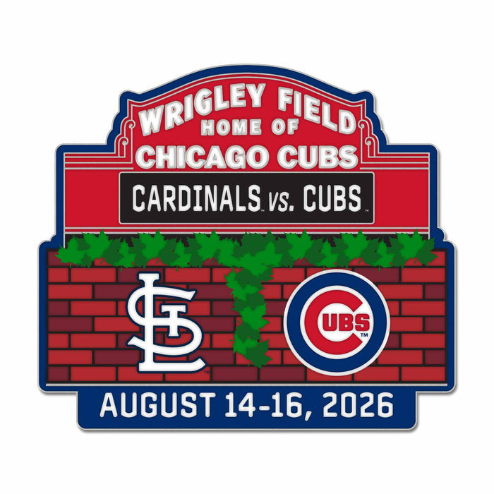 Chicago Cubs vs. St. Louis Cardinals 2026 Series Pin