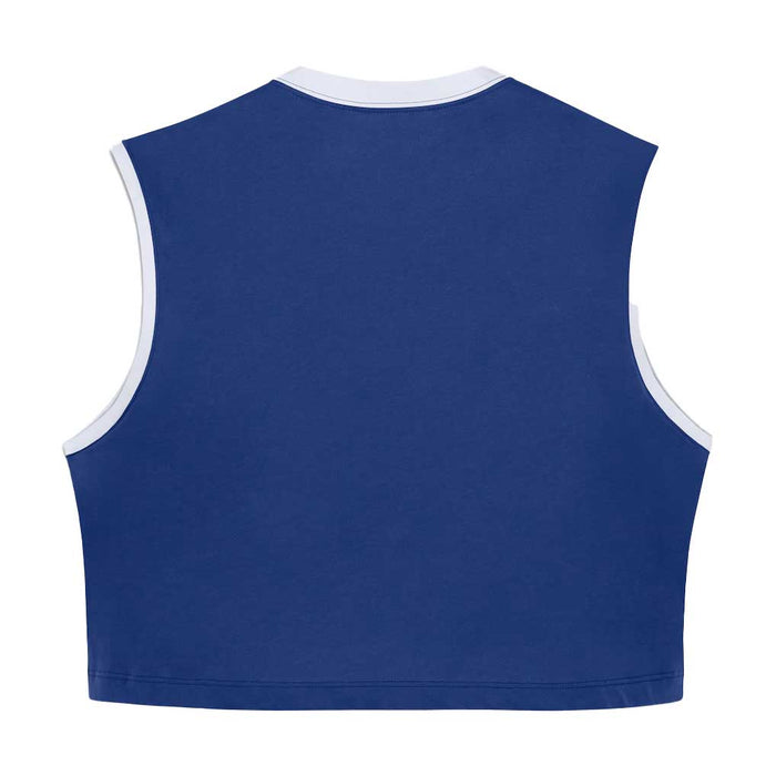 Chicago Cubs Nike Women's Royal Blue Loose Crop Tank Top