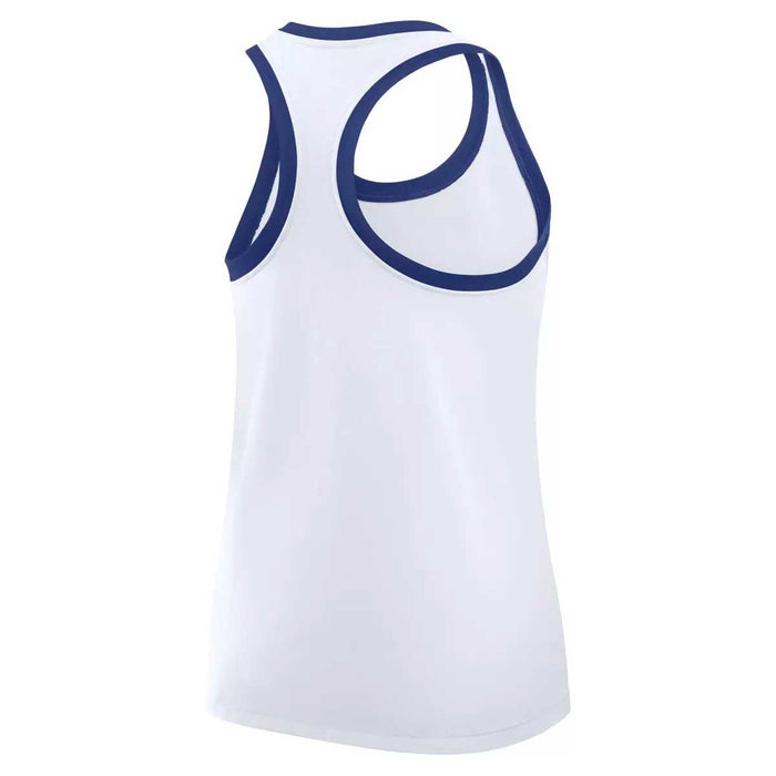 Chicago Cubs Nike Women's White Team Logo Racerback Tank Top