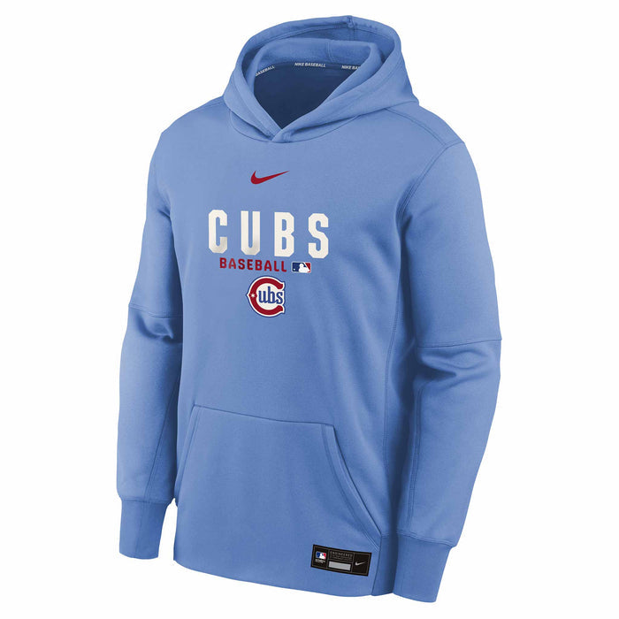 Chicago Cubs Nike Youth Blues Alternate Authentic Collection Hooded Sweatshirt