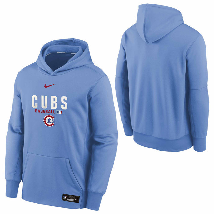 Chicago Cubs Nike Youth Blues Alternate Authentic Collection Hooded Sweatshirt