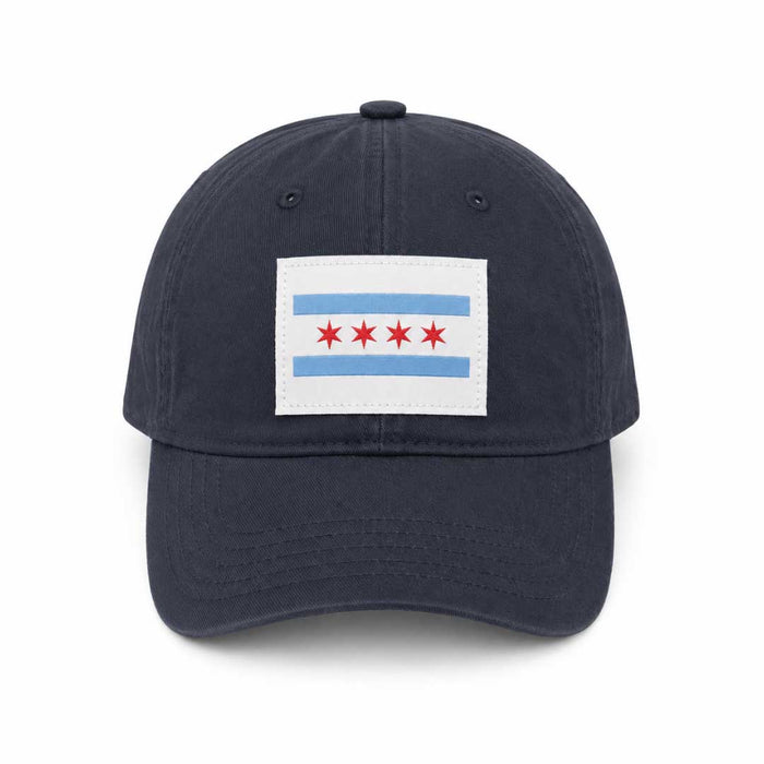 Chicago Flag Richardson Navy Washed Adjustable Cap