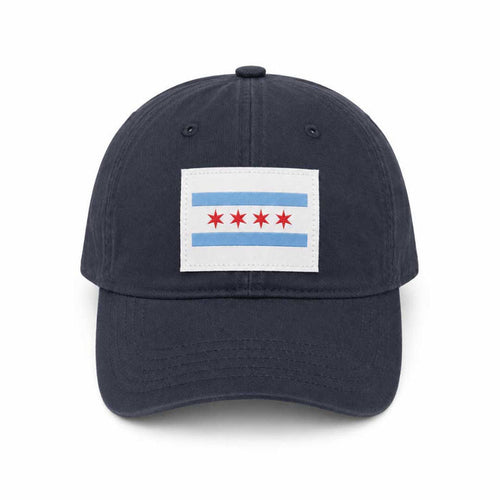 Chicago Flag Richardson Navy Washed Adjustable Cap
