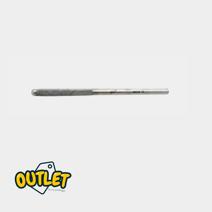 Chisel blade holder handle - 12 cm - Stainless steel // End of series My Podologie