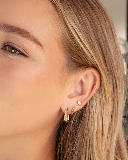 Chunky Triangle Hoops