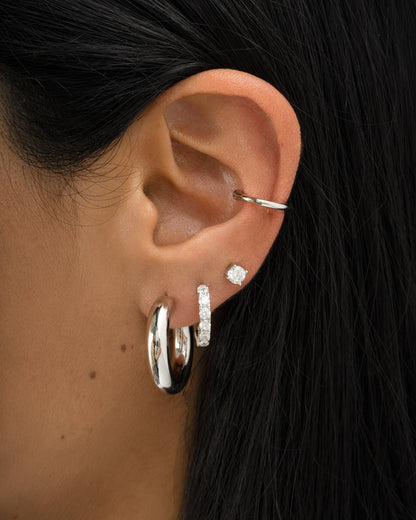 24mm Chunky Tube Hoops