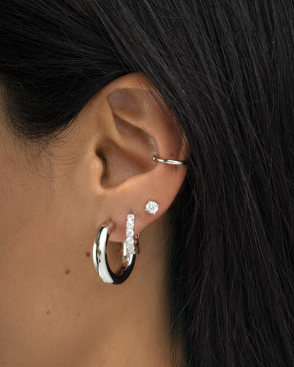 24mm Chunky Tube Hoops
