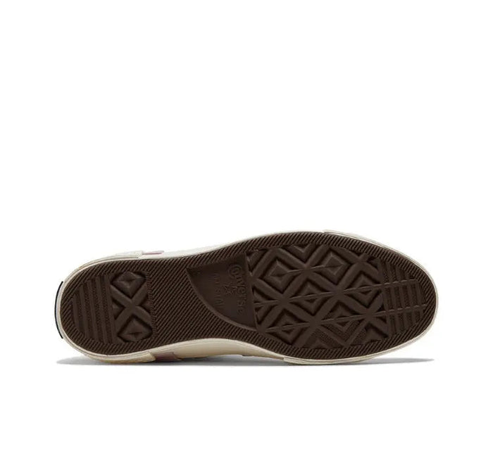 Converse Chuck 70 rubber outsole with textured tread pattern on the heel and forefoot