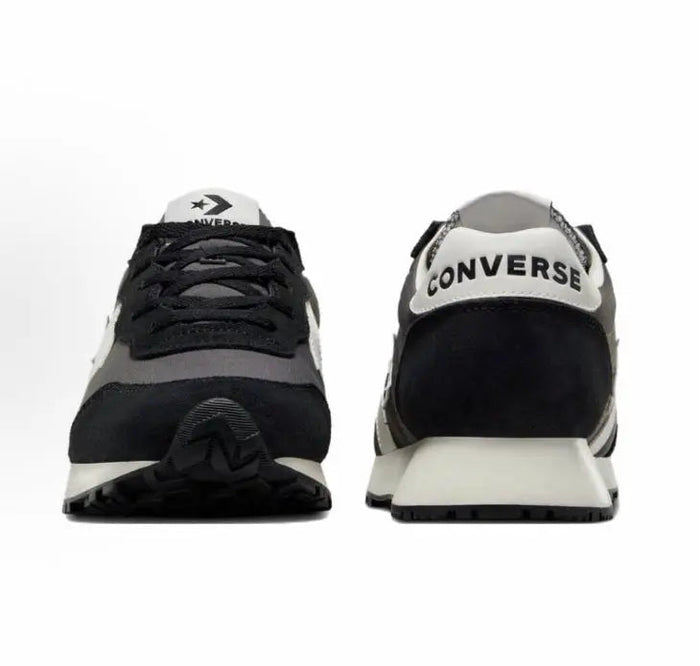 Converse Omega Trainer OX sneakers, black with white heel tab and star on the tongue