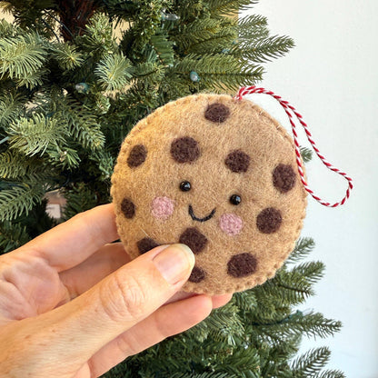 Cookie Felt Wool Ornament