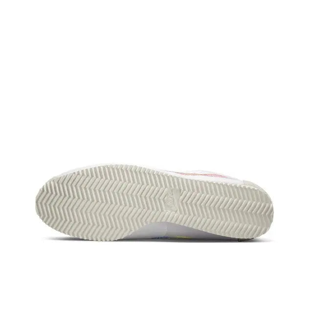 Nike Cortez sneakers outsole, textured rubber tread with herringbone pattern