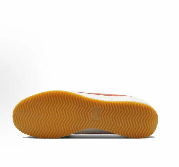 Cortez sneakers outsole with tan gum tread