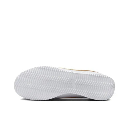 Cortez sneakers outsole: textured rubber tread on white sole