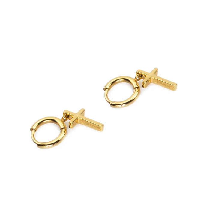 Courageous Cross Earrings- Assorted