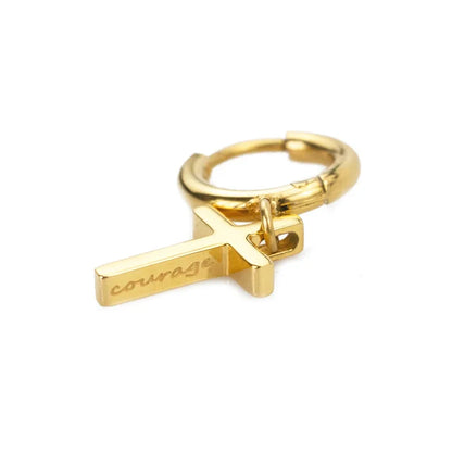 Courageous Cross Earrings- Assorted