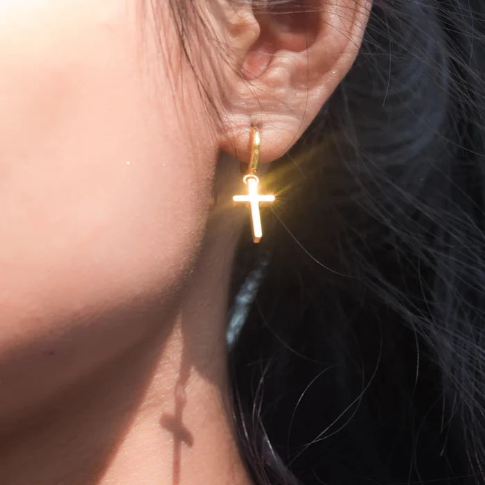 Courageous Cross Earrings- Assorted