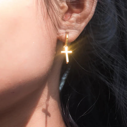Courageous Cross Earrings- Assorted