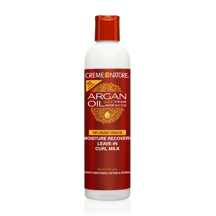 Creme Of Nature Argan Oil from Morocco Moisture Recovery Leave-In Curl Milk 8oz