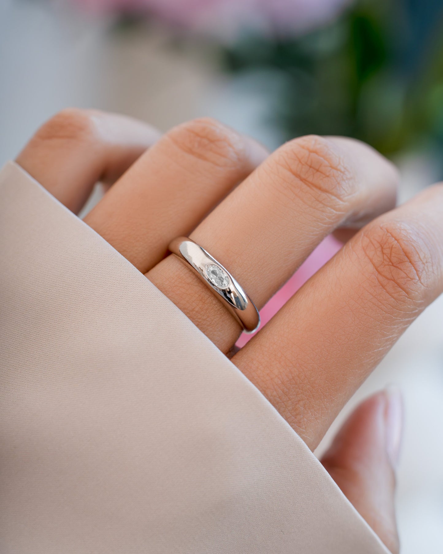CZ Dome Ring