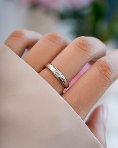 CZ Dome Ring