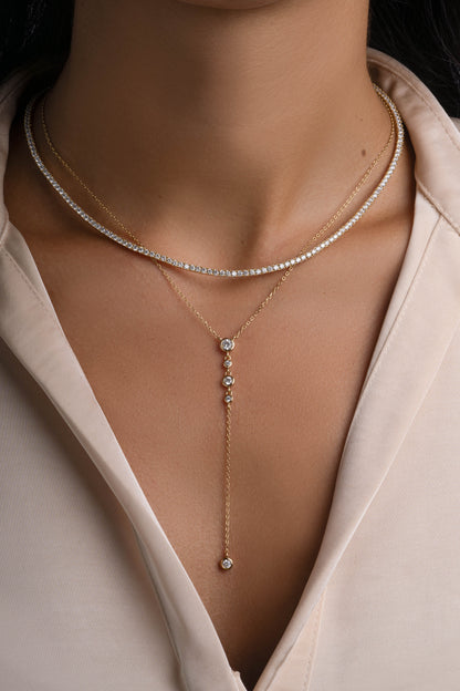 Diamond Tennis Necklace