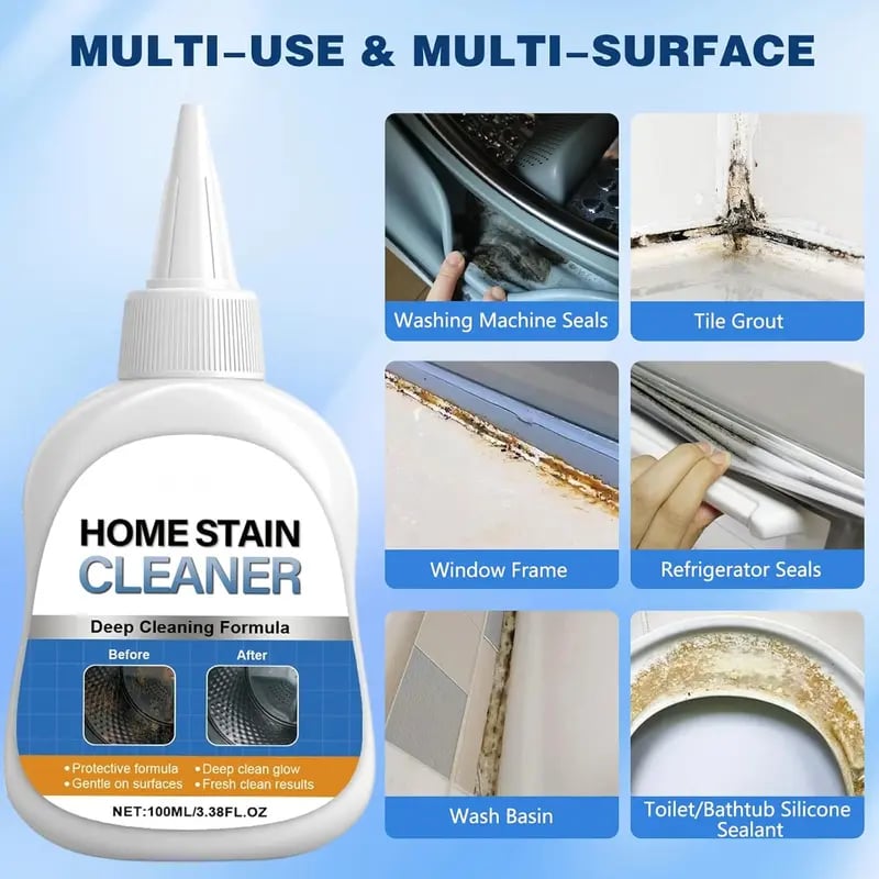 ‚ú®Say Goodbye to Stubborn Mold! Multi-Purpose Mold Remover Gel + Scrub Brush üßº