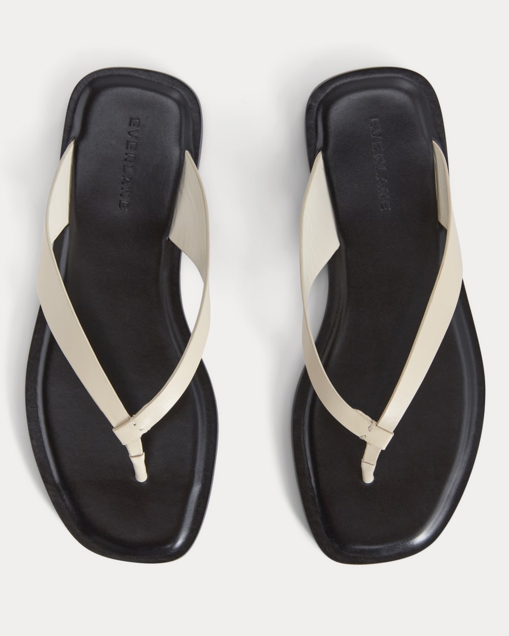 The Leather Flip Flop | Canvas