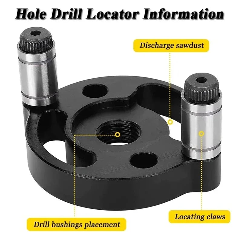 Dailyardtool¬Æ Precise Drill Guide for Woodworking Holes